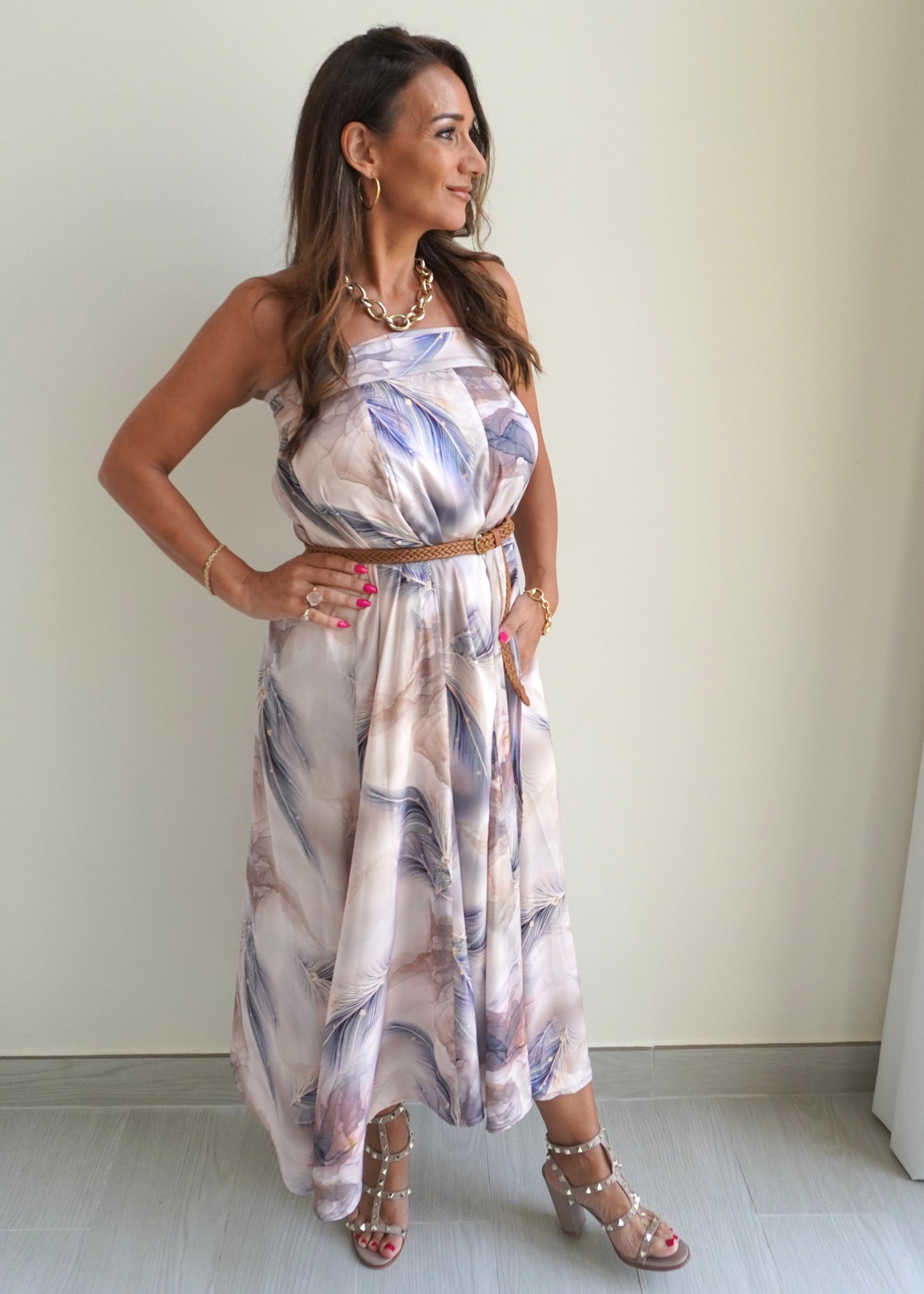 The QueenB Multi-Skirt - Pink