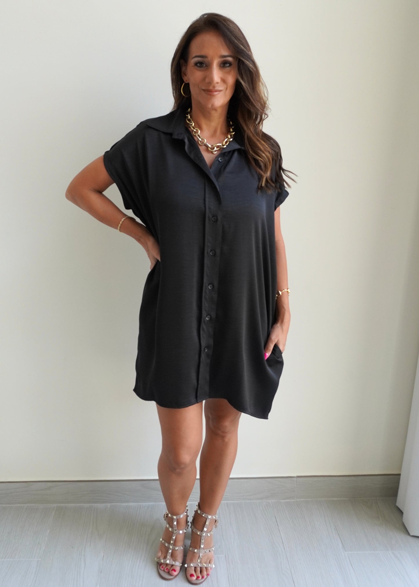 Rayne's Work Dress - Black