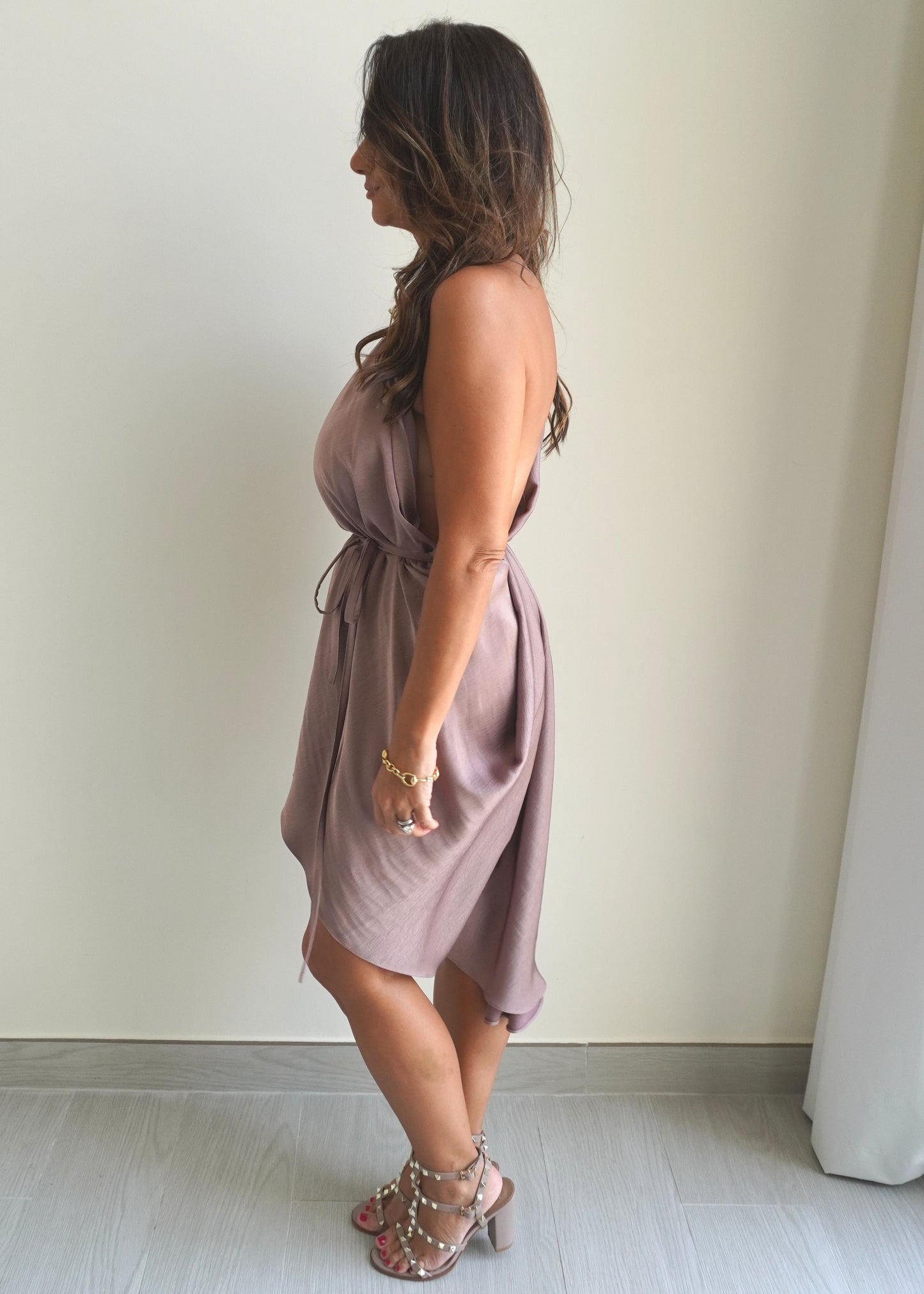 The Rebecca Dress - Brown