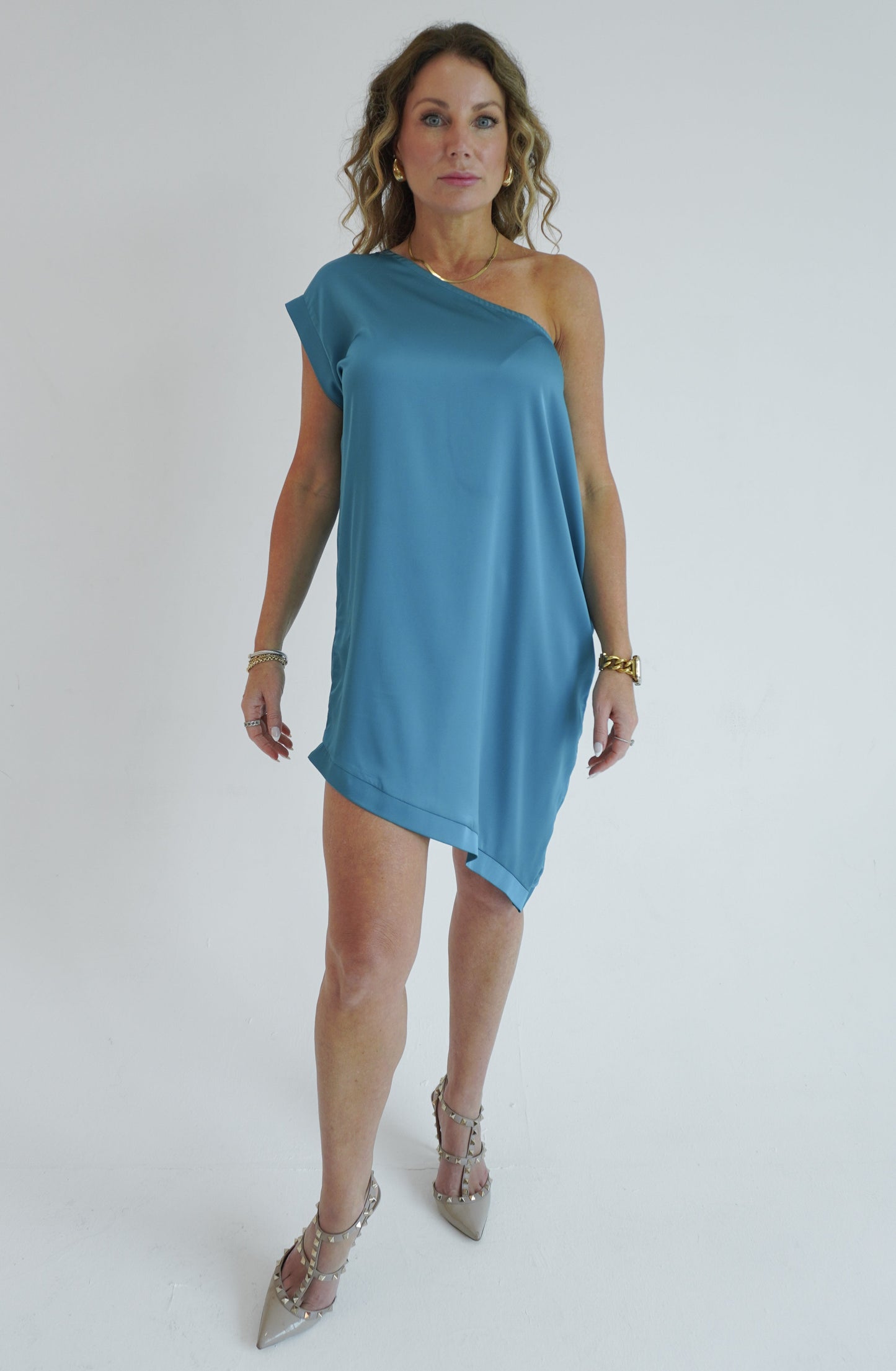 The Holly Dress - Sky Blue