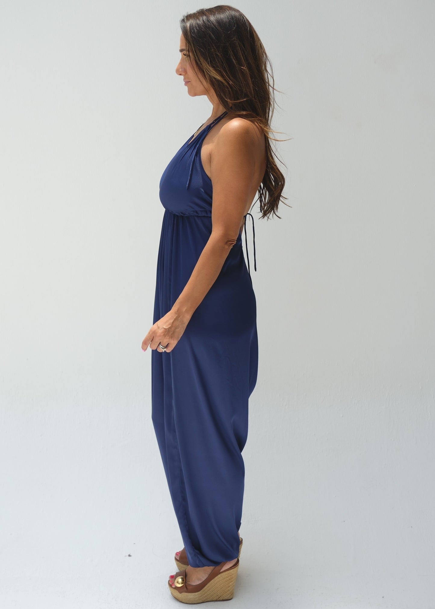 Sadie Jumpsuit - Blue