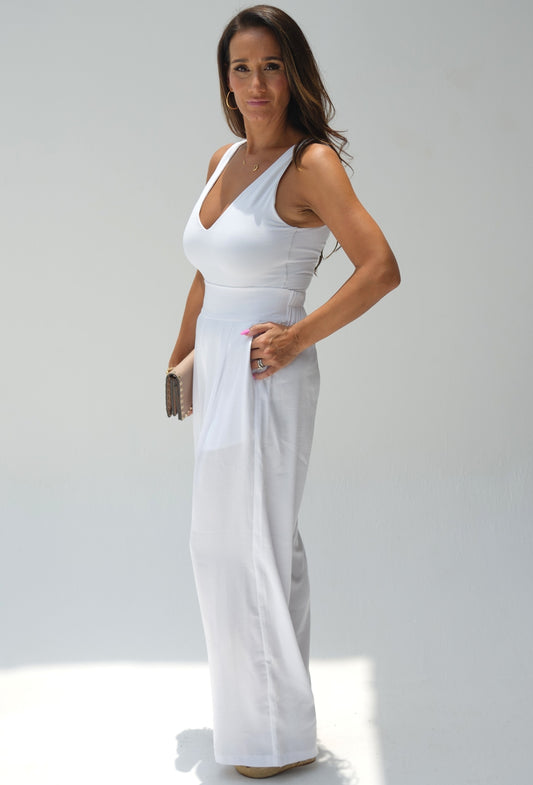 Regan's Combo - Trousers - White