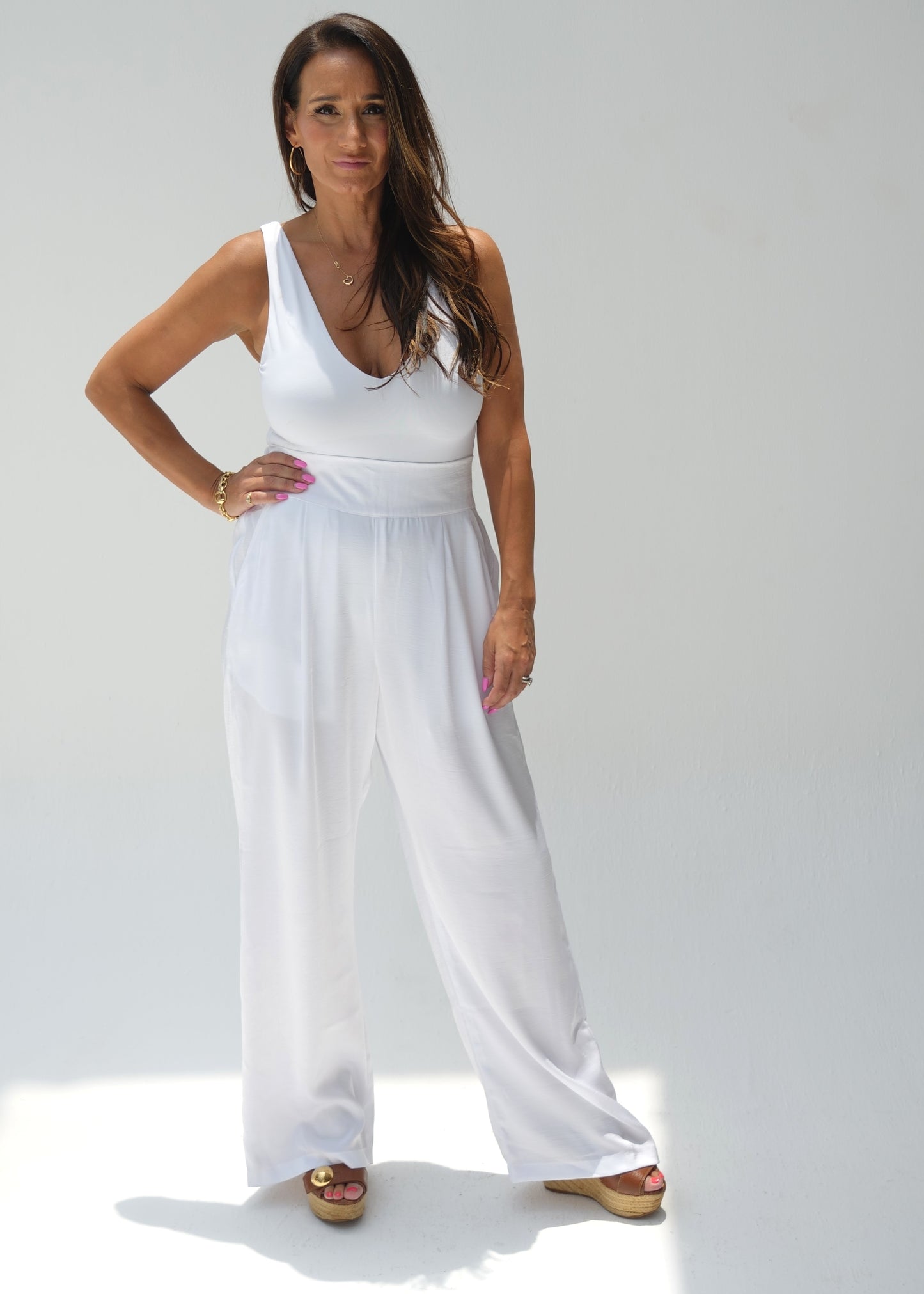 Regan's Combo - Trousers - White