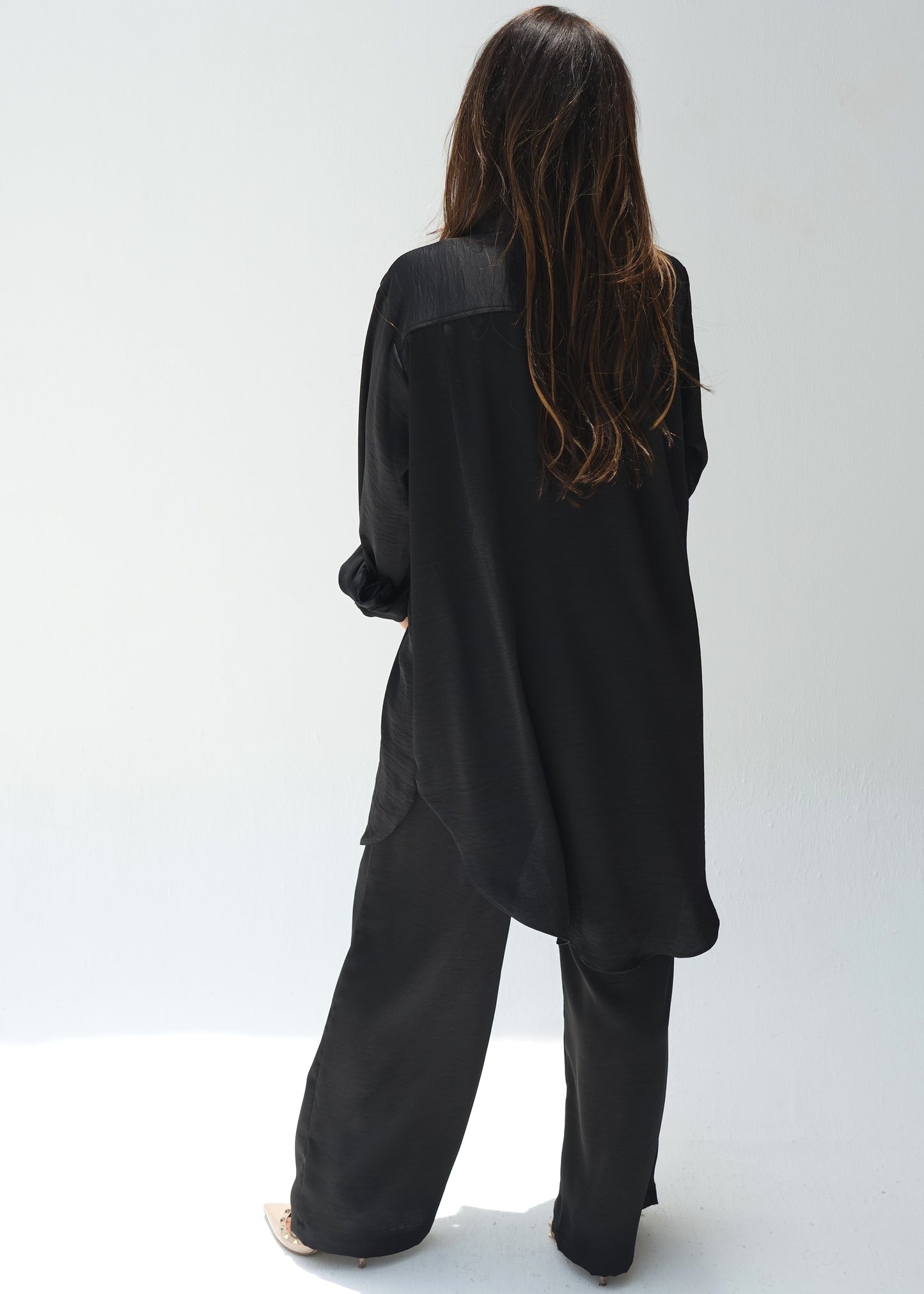 Regan's 3-Way Combo - Trousers & Sleeved Shirt Set - Black